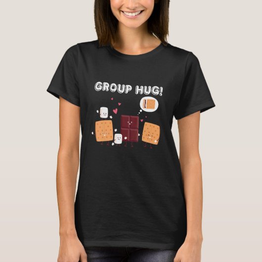 Camping Smores Marshmallows Smores Camping Group H T-shirt (Voorkant)