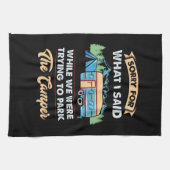 Camping - Sorry voor wat ik zei Theedoek (Horizontaal)