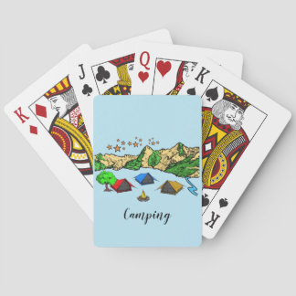 Camping speelkaarten