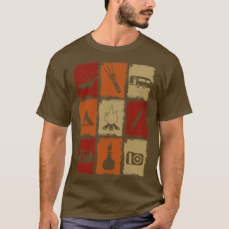Camping Stuff Retro 2 T-shirt