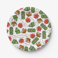 Camping Summer Camp Campfire Tent S'mores Outdoor