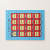 Camping Supplies Baked Beans Fun Legpuzzel (Horizontaal)
