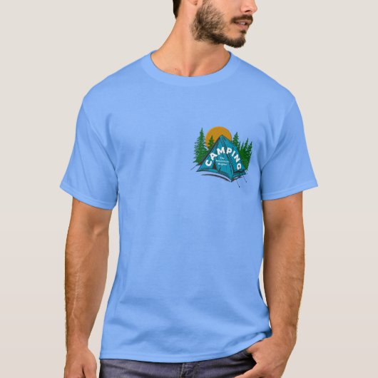 Camping T-shirt (Voorkant)