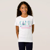 Camping T-Shirt Girl Camp T-Shirt (Devant entier)