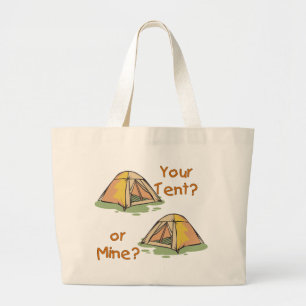 Camping Tents Grote Tote Bag