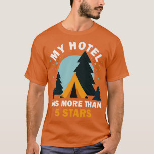 Camping Tents Natuur Scouts T-shirt