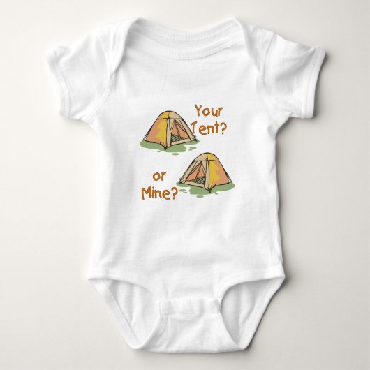 Camping Tents Romper (Voorkant)
