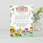 Camping Thaps Kinder Summer Camp | Partij voor de  Kaart (Staand voorkant)