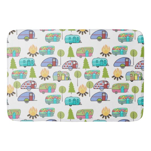 Camping Thed Bath Mats Badmat (Voorkant)