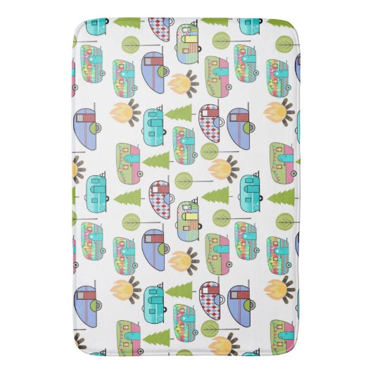 Camping Thed Bath Mats Badmat (Voorkant Verticaal)