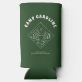 Camping Thema Bachelorette Feest Aangepast (Achterkant)