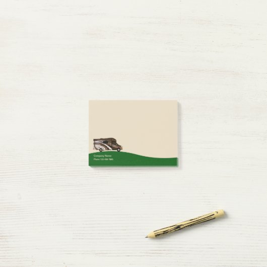 Camping Thema Post-it® Notes (Op bureau)