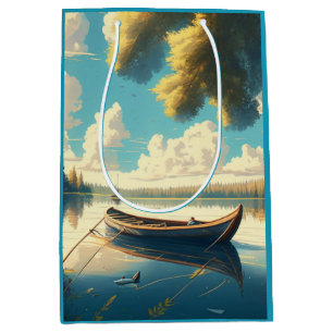 Camping Thema Verjaardag Medium Cadeauzakje