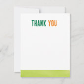 Camping Thématique Merci Cartes (Dos)