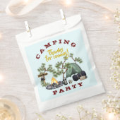 Camping Theme Party Favor Tassen Bedankt Bedankzakje (Geknipt)