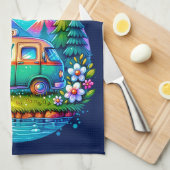 Camping Therapy Theedoek (Quarter Fold)