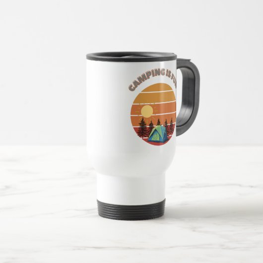 Camping Thermal Mug (Devant droit)