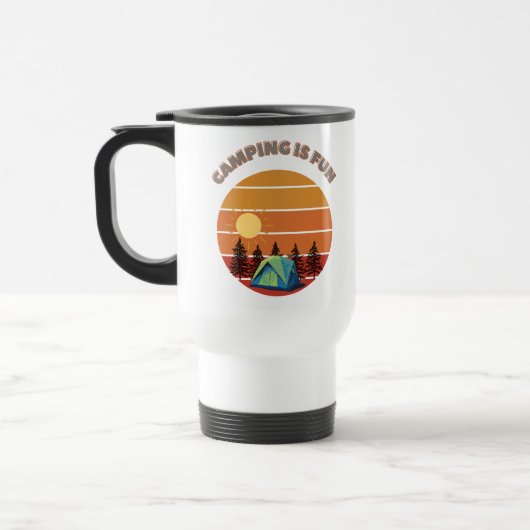Camping Thermal Mug (Gauche)