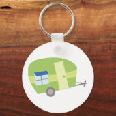 Camping Trailer Sleutelhanger (Voorkant)