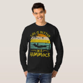 Camping Tree Hangmat Backpacking Hammocking 2 T-shirt (Voorkant volledig)