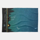 Camping under the Stars Monogram Theedoek (Horizontaal)