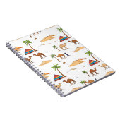 Camping van de Marokkaanse woestijn Notitieboek (Rechterzijde)