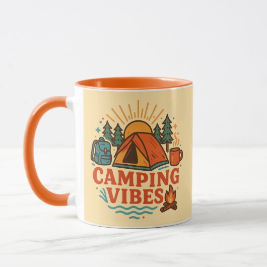 Camping Vibes Combo Mug Mok (Links)
