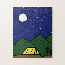 Camping vibes puzzel