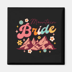 Camping Wandelen Bachelorette Mountain Bride naar  Magneet