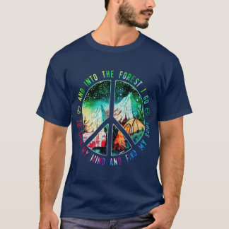 Camping Wandelen En In Het Woud Ga Ik Mijn Verstan T-shirt
