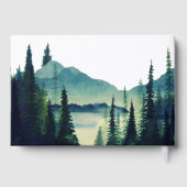 Camping Wedding Custom Guest Book Gastenboek (Achterkant)