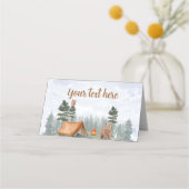 Camping Woodland Forest Place Kaart (Voorkant)