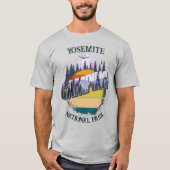 Camping Yosemite National Park T-shirt (Voorkant)