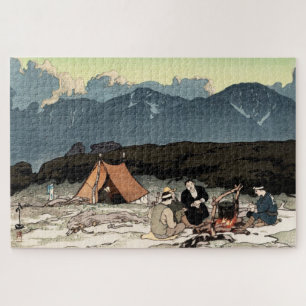 Camping Zuid-Japan Alpen Yoshida Hiroshi 1928 Legpuzzel