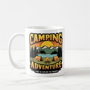 Campingavontuur  koffiemok