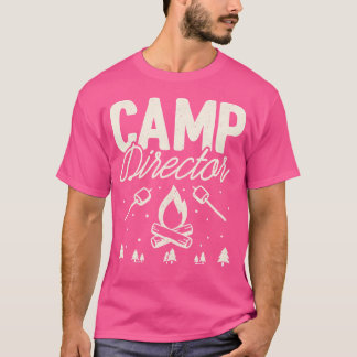 Campingdirecteur Shirt Funny Camping Wandelberg