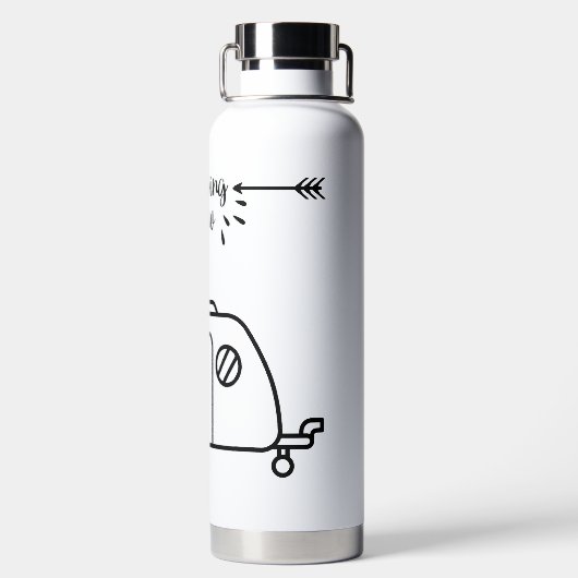 Campingflasche Waterfles (Achterkant)