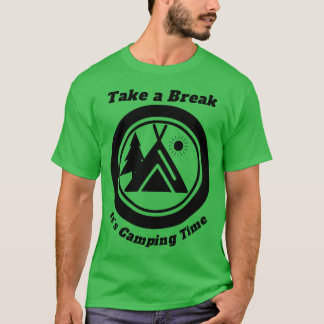 Campingime vrienden t-shirt