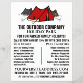 Campings, Vakantiepark Reclame Flyer (Voorkant)