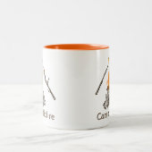 Campire avec des Marshmallows Toasting Custom Mug (Centre)