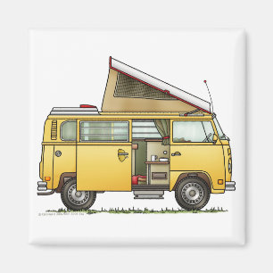 Campmobile Camper Van Magnet Magneet