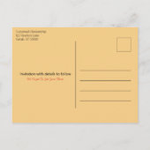 Campout Family Reunion Enregistrer La Date Modèle (Dos)