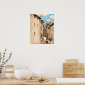 Camprodon, Spanje (ca. 1892) door John Singer Sarg Poster (Keuken)