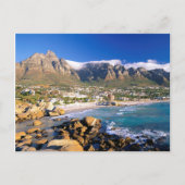 Camps Bay Beach And The Twelve Apostles Range Briefkaart (Voorkant)