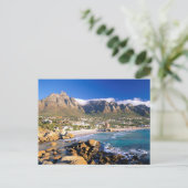 Camps Bay Beach And The Twelve Apostles Range Briefkaart (Staand voorkant)