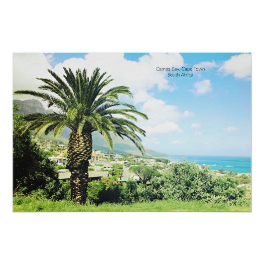 Camps Bay, Kaapstad, Perfect Poster (Voorkant)