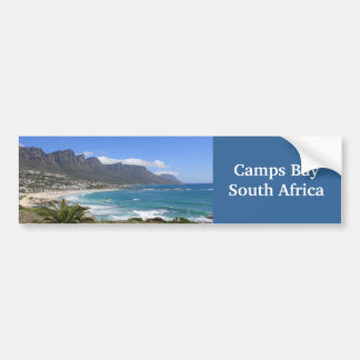 Camps Bay-strand, Zuid-Afrika Bumpersticker