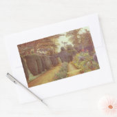 Campsea Ashe, Suffolk door Ernest Arthur Rowe Rechthoekige Sticker (Envelop)