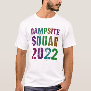 CAMPSITE SQUAD 2022 Summer Counselor Teach T-shirt