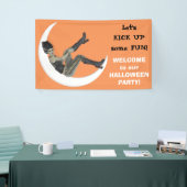 Campy Frankenstein Mama Halloween Party Spandoek (Beurs)